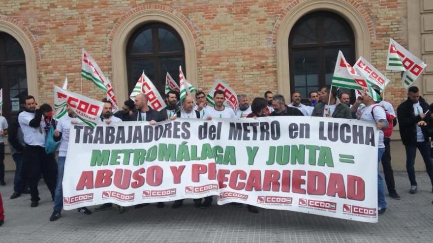 Metro Málaga lamenta la huelga y pide &quot;cordura&quot; a los trabajadores