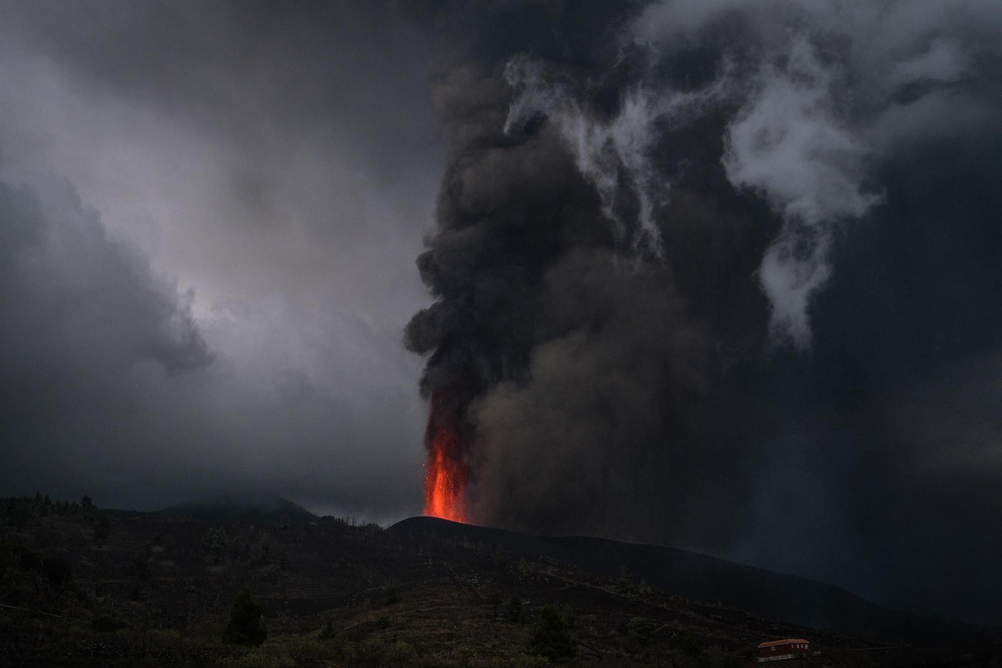 La erupción del volcán de La Palma, en imágenes