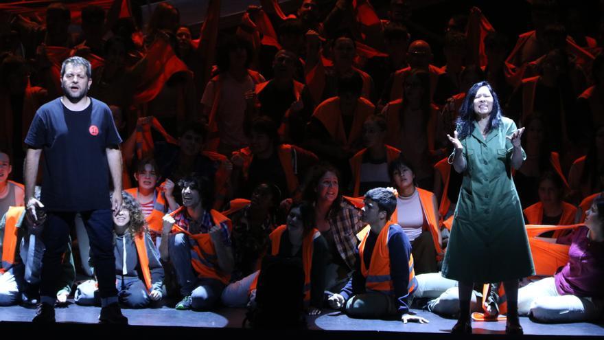 El Liceu estrena la tercera òpera participativa ‘El monstre al laberint’, en una versió centrada en els refugiats
