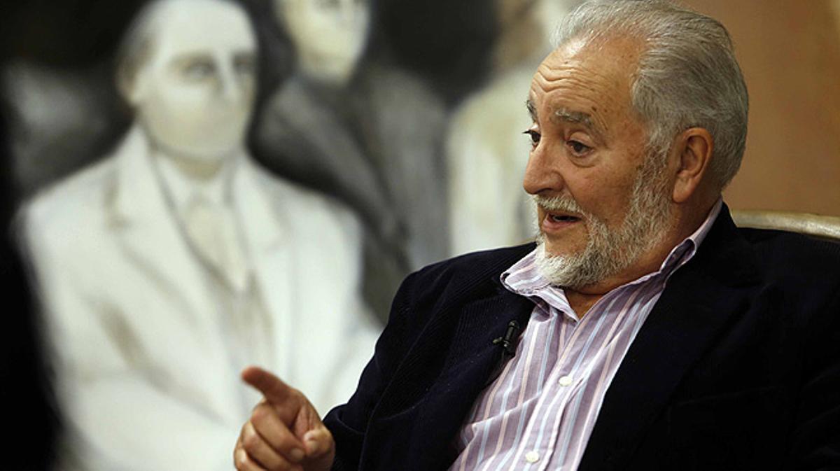 Julio Anguita defensa el pacte entre Iglesias i Garzón com un pas “cap a un projecte més gran”.