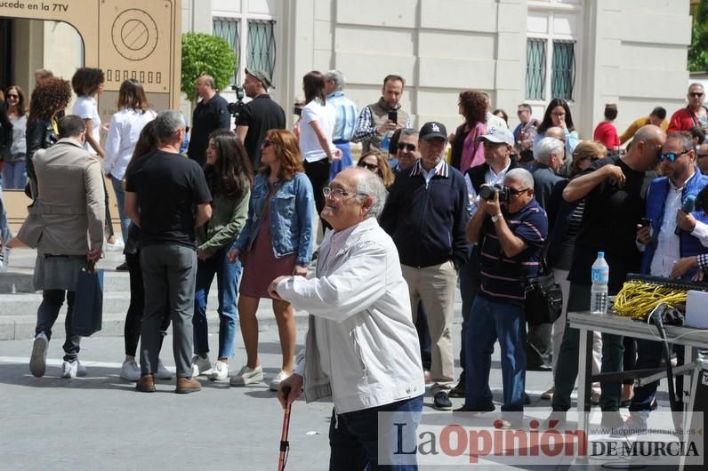 Ambiente sardinero en las calles de Murcia