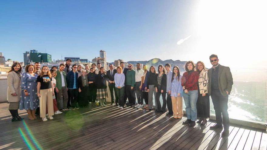 Jóvenes arquitectos de Europa estudiarán en Benidorm su modelo de ciudad ecosostenible y su carácter innovador