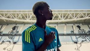 Paul Pogba en el Juventus Stadium