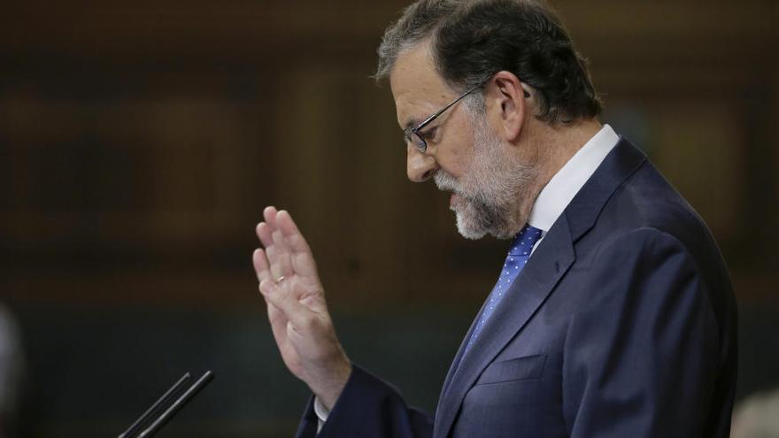 Mariano Rajoy, aquest dimarts al Congrés.