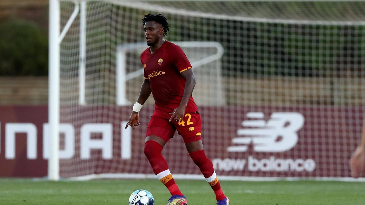 Diawara, con la Roma.