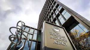 Exterior de la Agencia Europea del Medicamento (EMA).