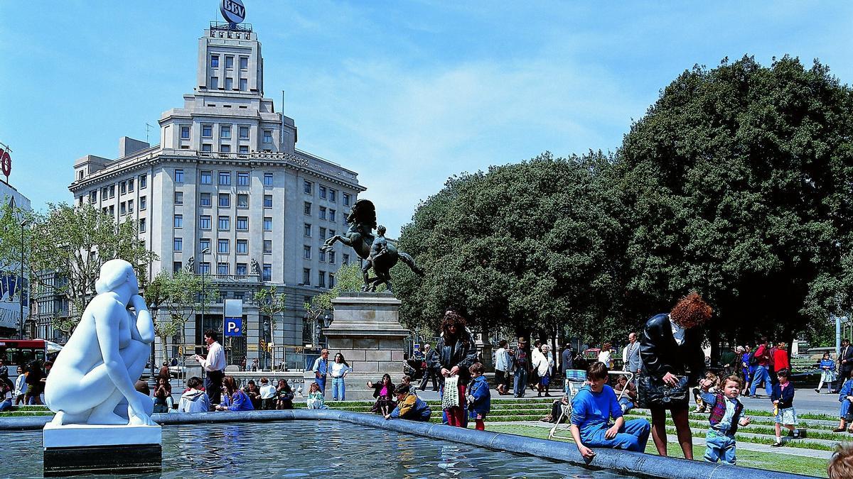 Archivo - Plaça Catalunya, Barcelona