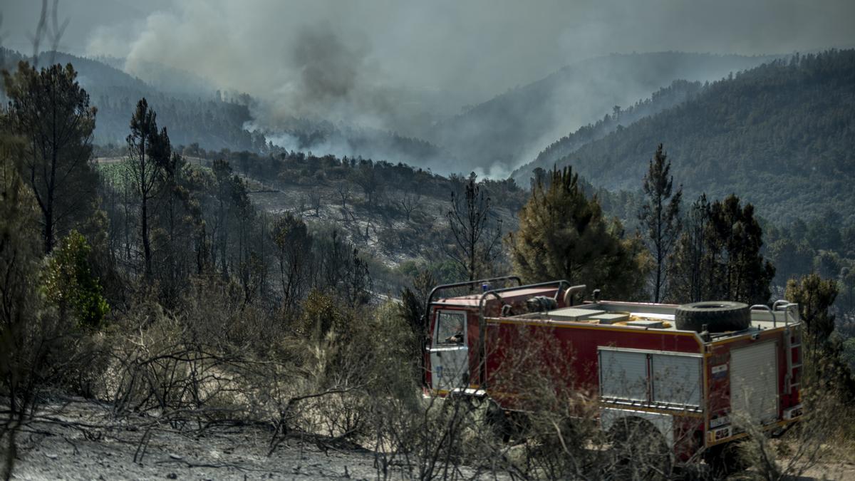 Sigue la ola de incendios en Galicia que han quemado ya 30.000 hectáreas