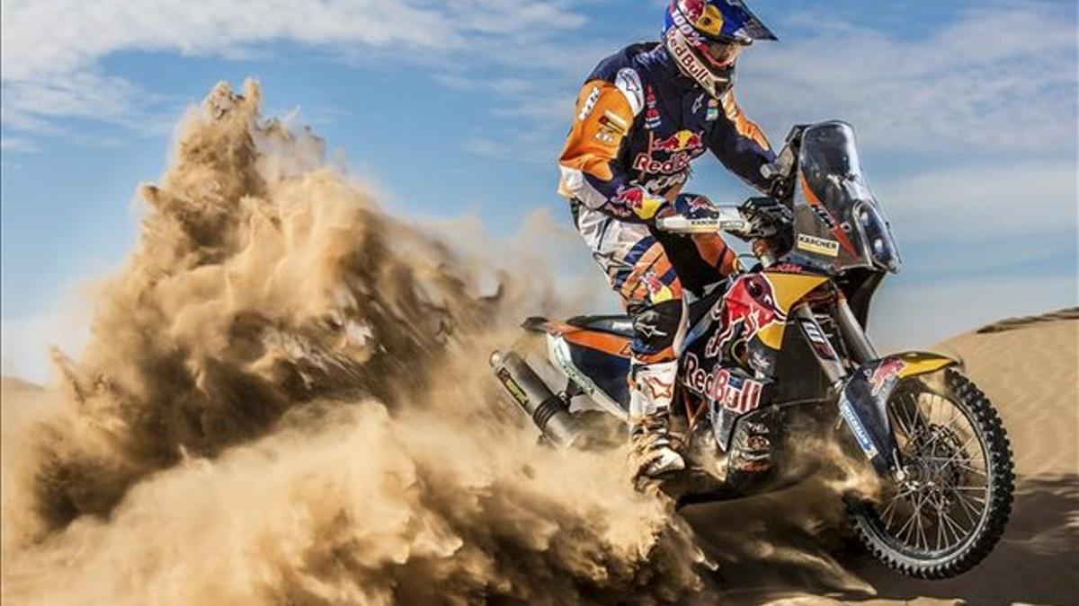 Toby Price con KTM en el Dakar