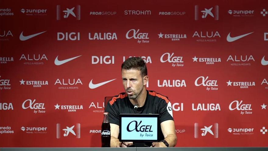Luis García no quiere oír hablar de la Liga: "Estoy en modo Copa"