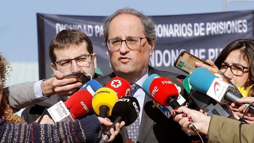 El presidente de la Generalitat Quim Torra.