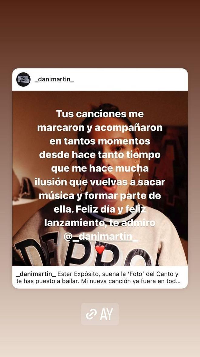 Instagram Ester Expósito