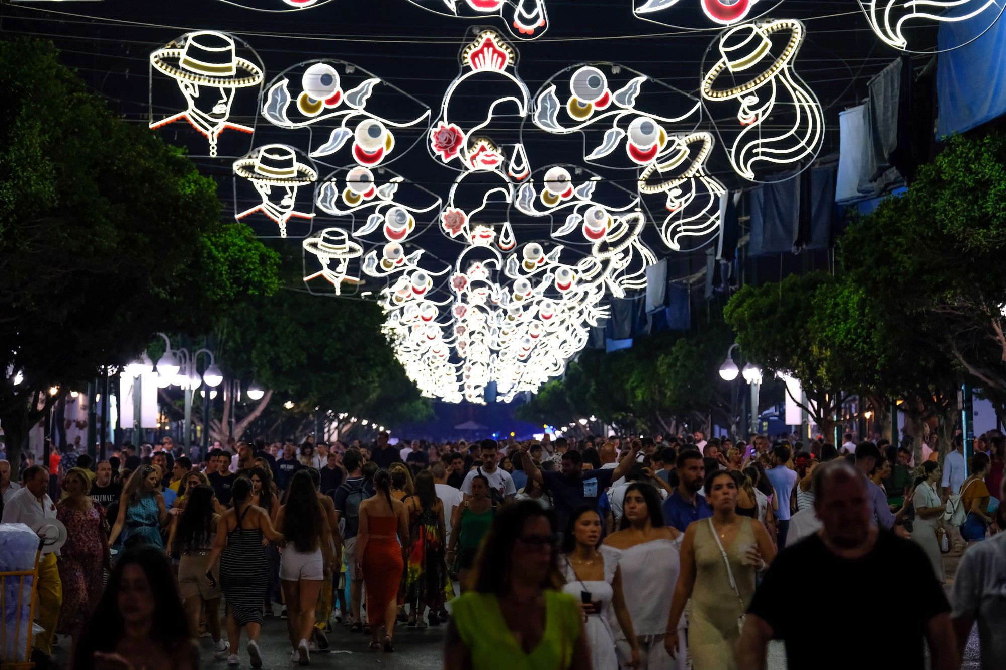 Feria de Málaga 2023 | Inauguración del alumbrado y primera noche en el Real