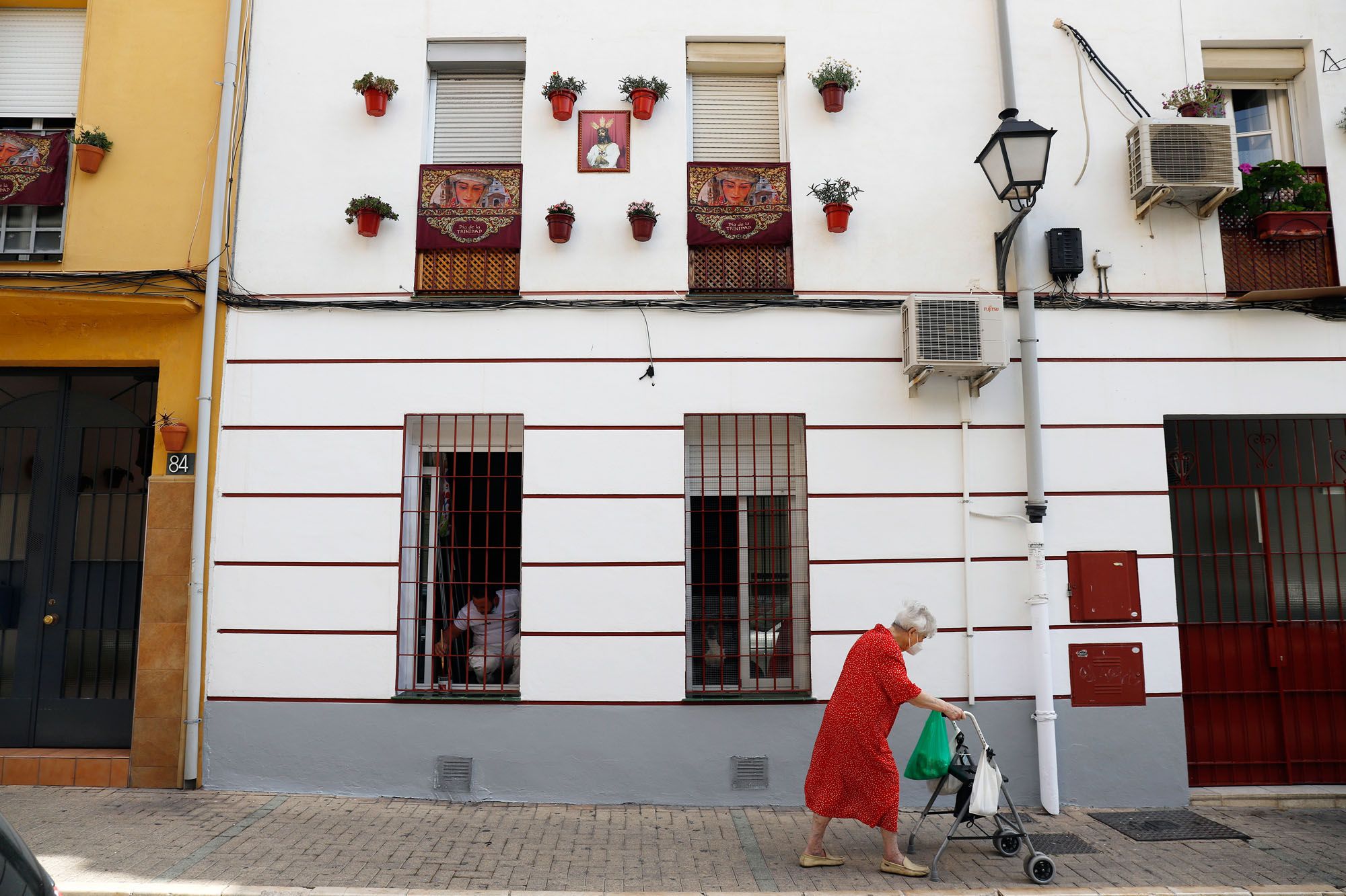 Concurso de balcones del barrio de la Trinidad