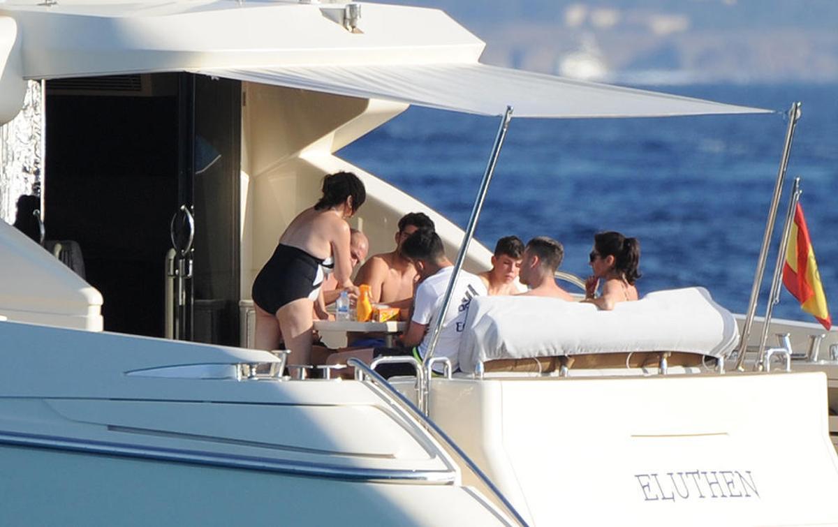 Zinedine Zidane, vacaciones en familia en Ibiza