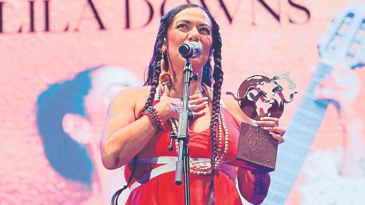 Lila Downs recibe el Premio La Mar de Músicas 2026
