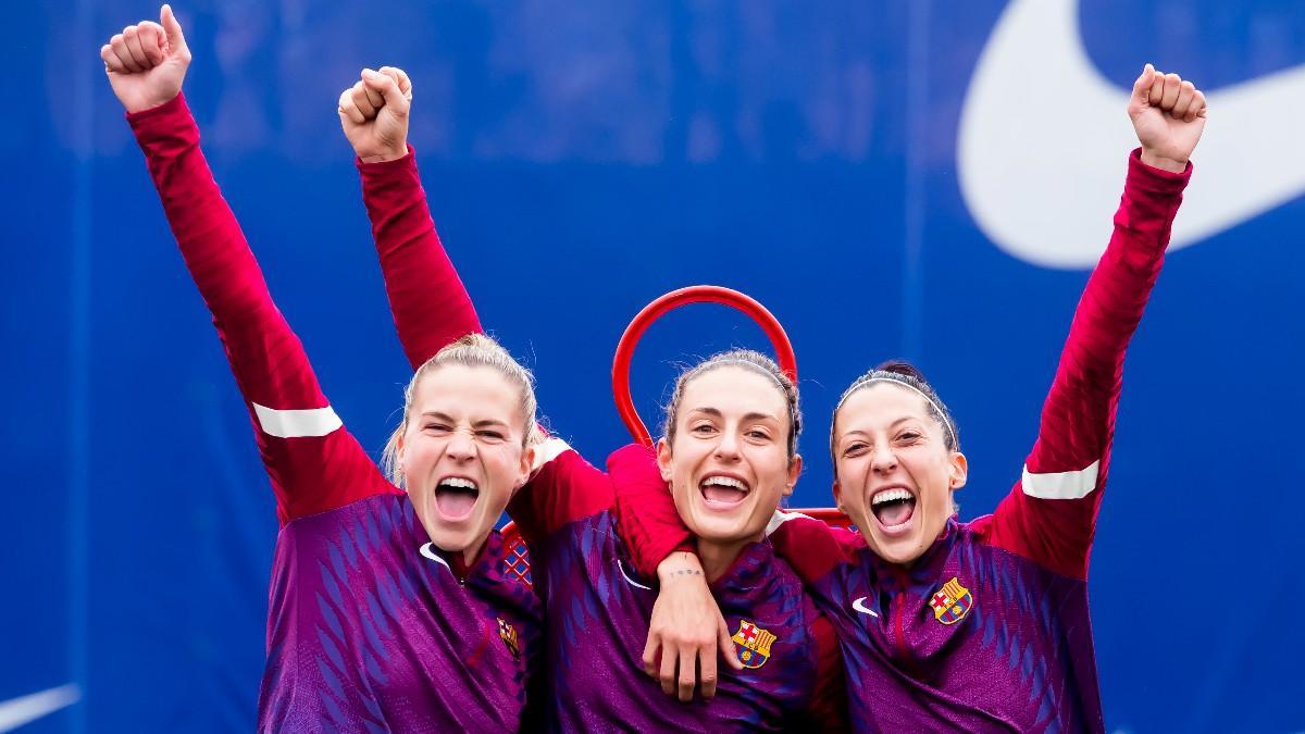 Jenni Hermoso, Alexia y Crnogorčević regresaron a los entrenamientos