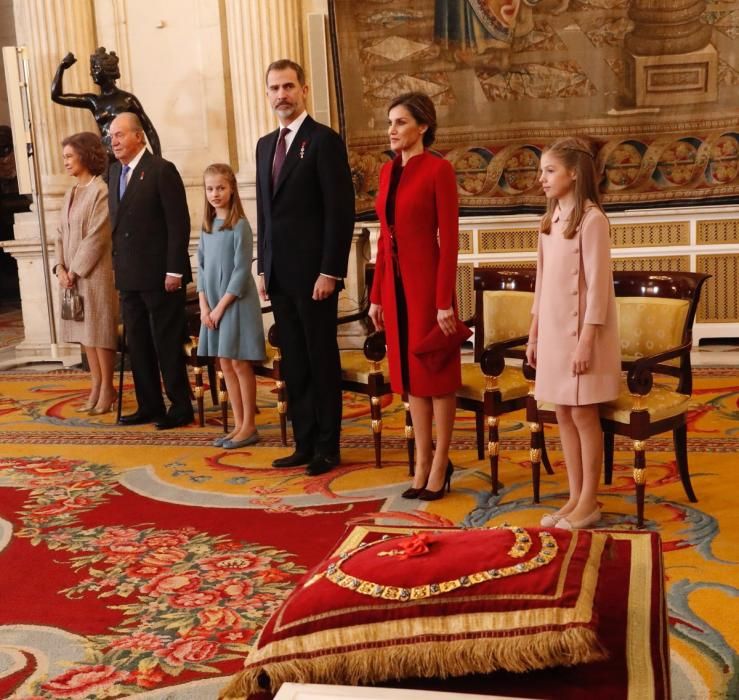 La Princesa Leonor recibe el Toisón de Oro