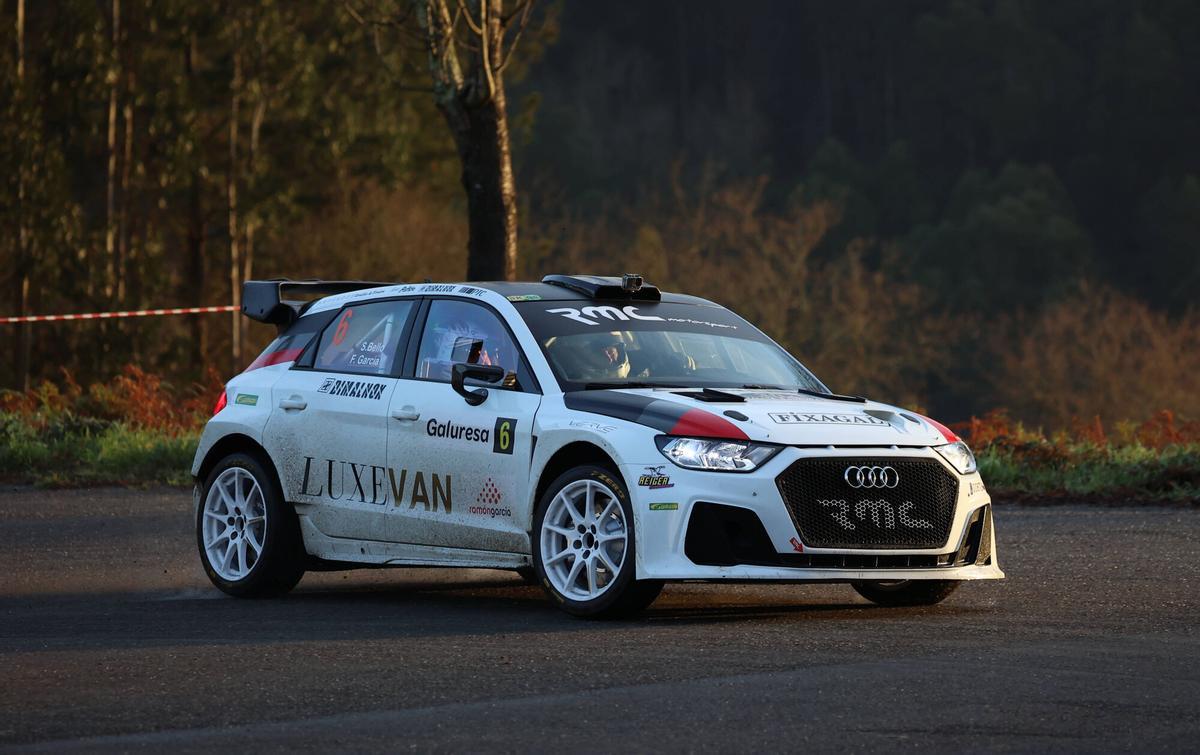 Tramo de Betanzos - Coiròs del 30 Rally de A Coruña .