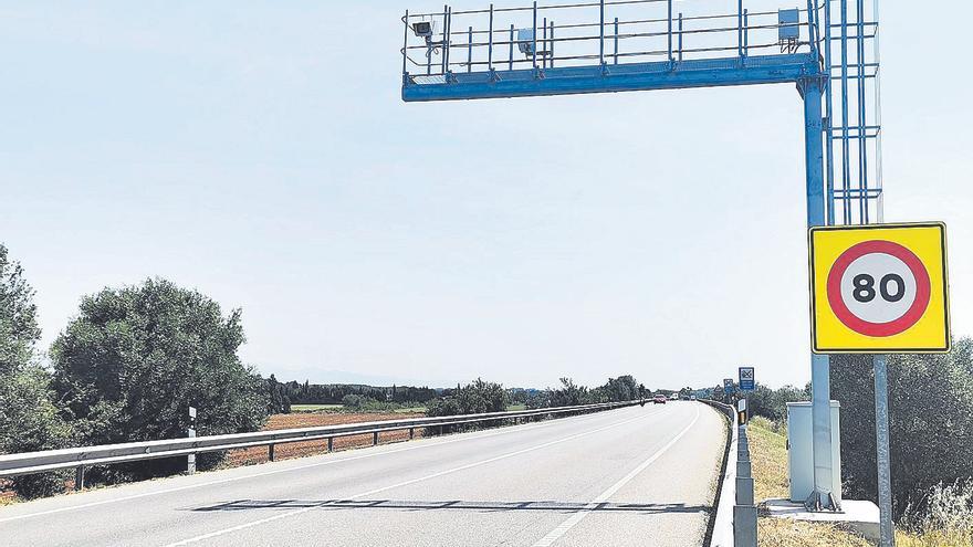 Els radars de tram de l’N-II a Figueres cacen més de tres infractors per hora