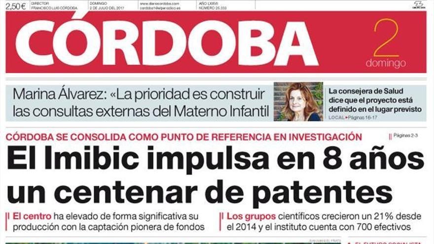 La portada de CÓRDOBA