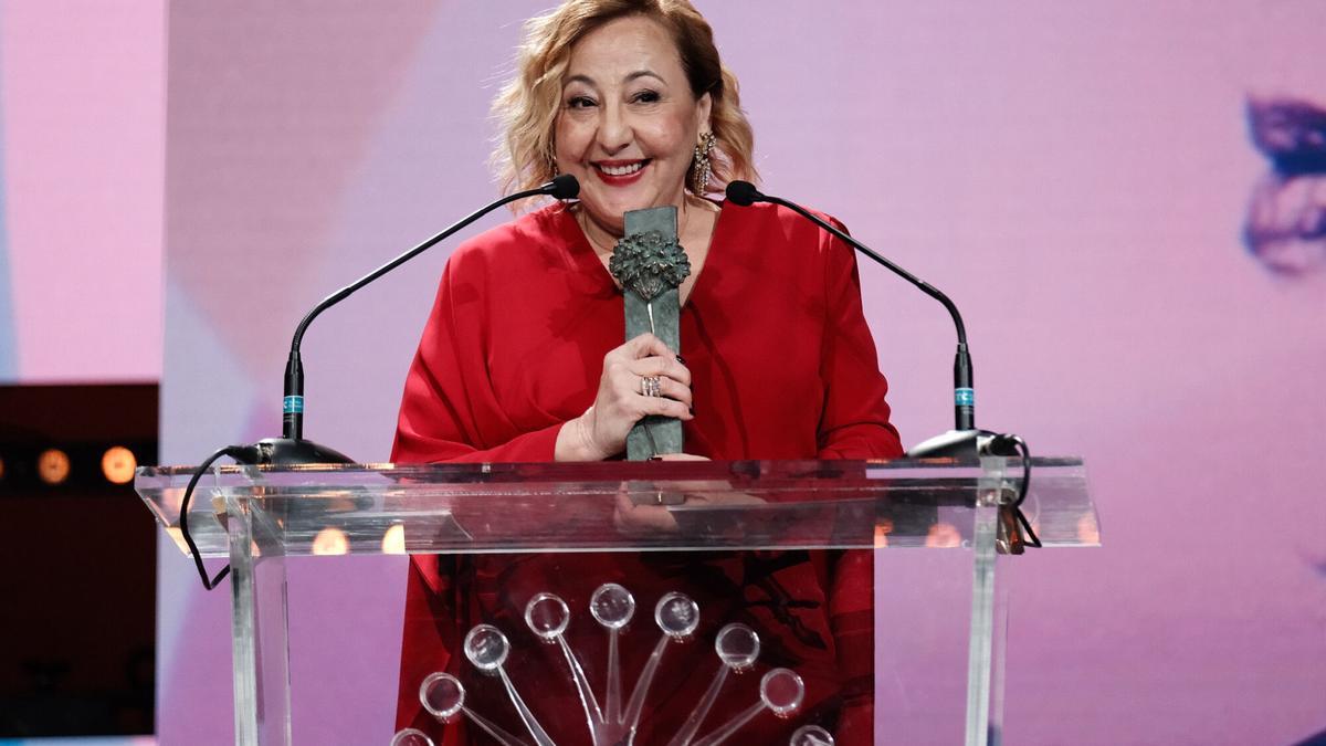 Premio Málaga a Carmen Machi