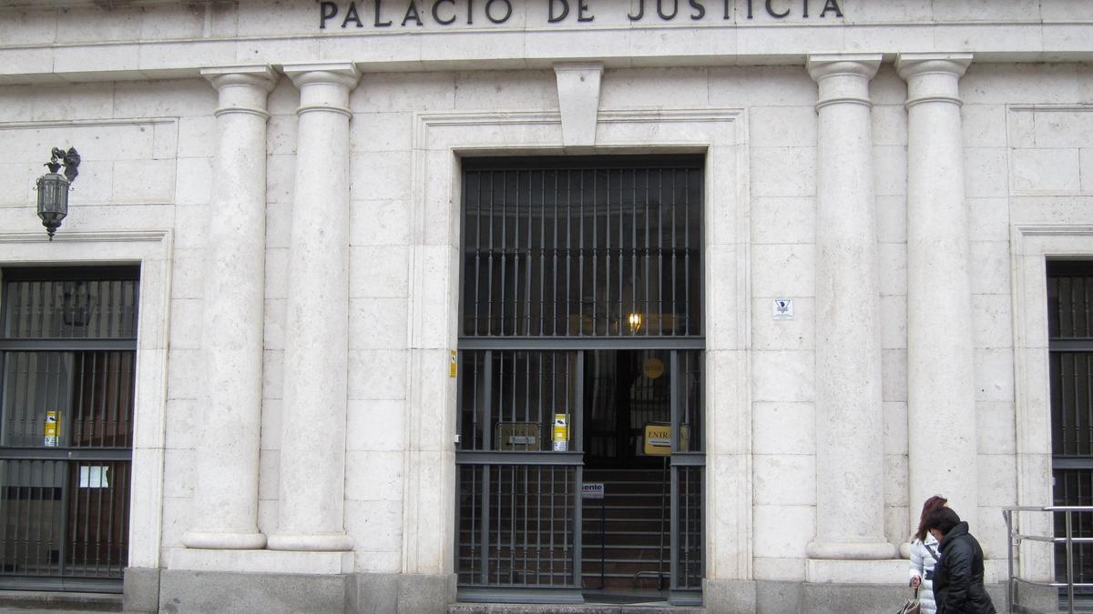 Fachada de la Audiencia Provincial de Valladolid.