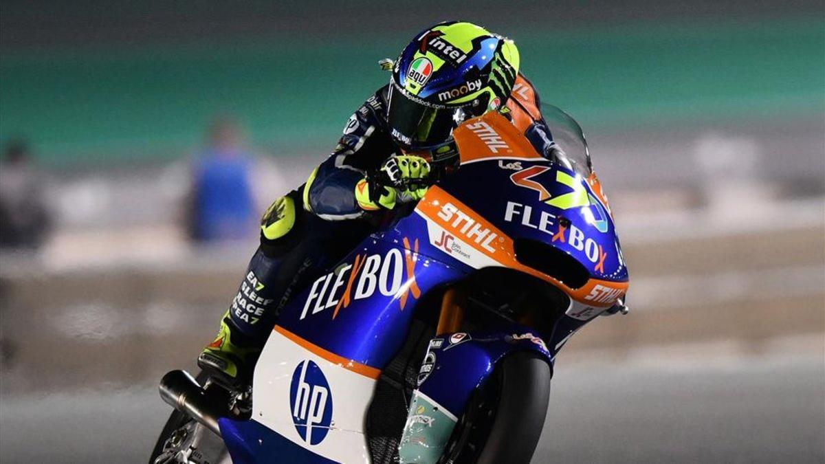 Baldassarri brilló bajo los focos de Losail