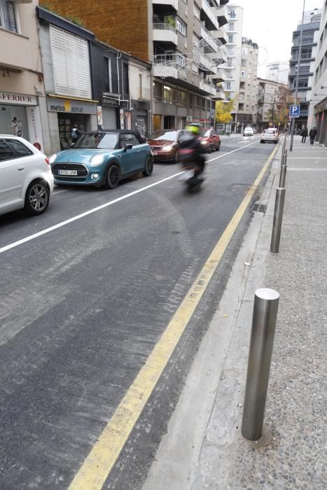 Reobre el carrer Migdia de Girona