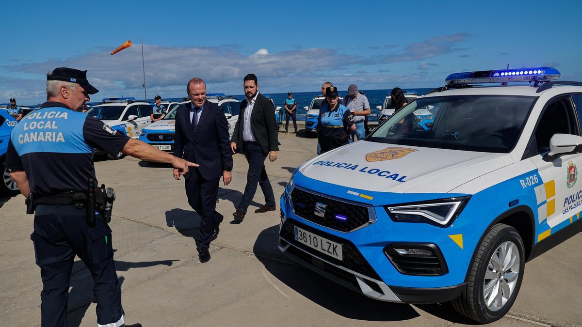 La Policía Local de Las Palmas de Gran Canaria renueva al completo la flota de coches patrulla