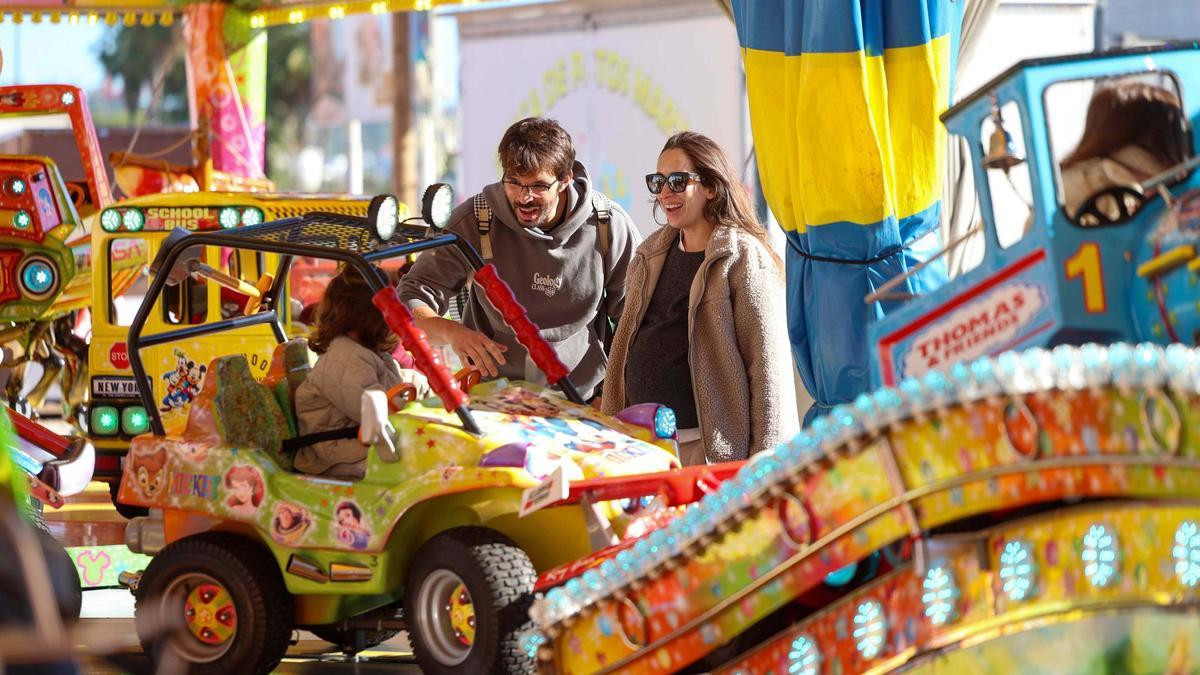 Feria de atracciones de Navidad de Ibiza