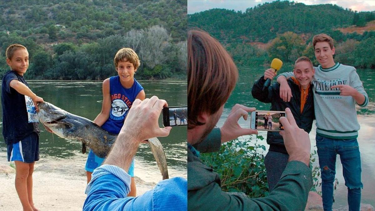 GEORGE Y ÈRIC , DE BENIFALLET, EN 'EL FORASTER?