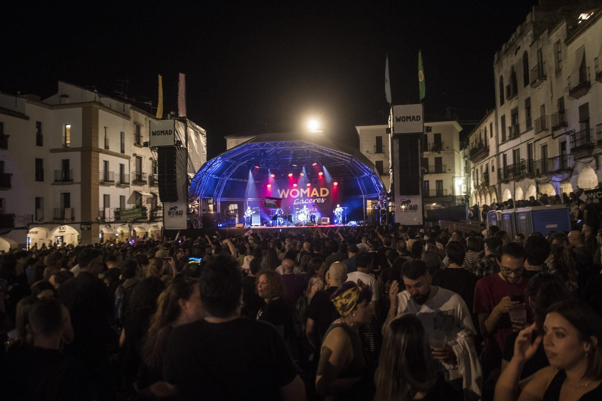 Vive el primer día de Womad en Cáceres