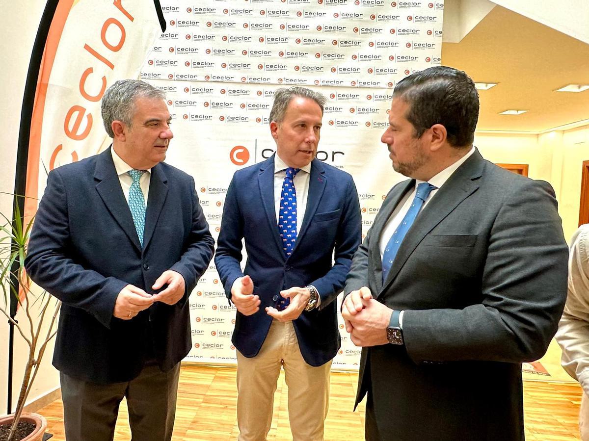 Las tres entidades se reunían este martes en Ceclor.