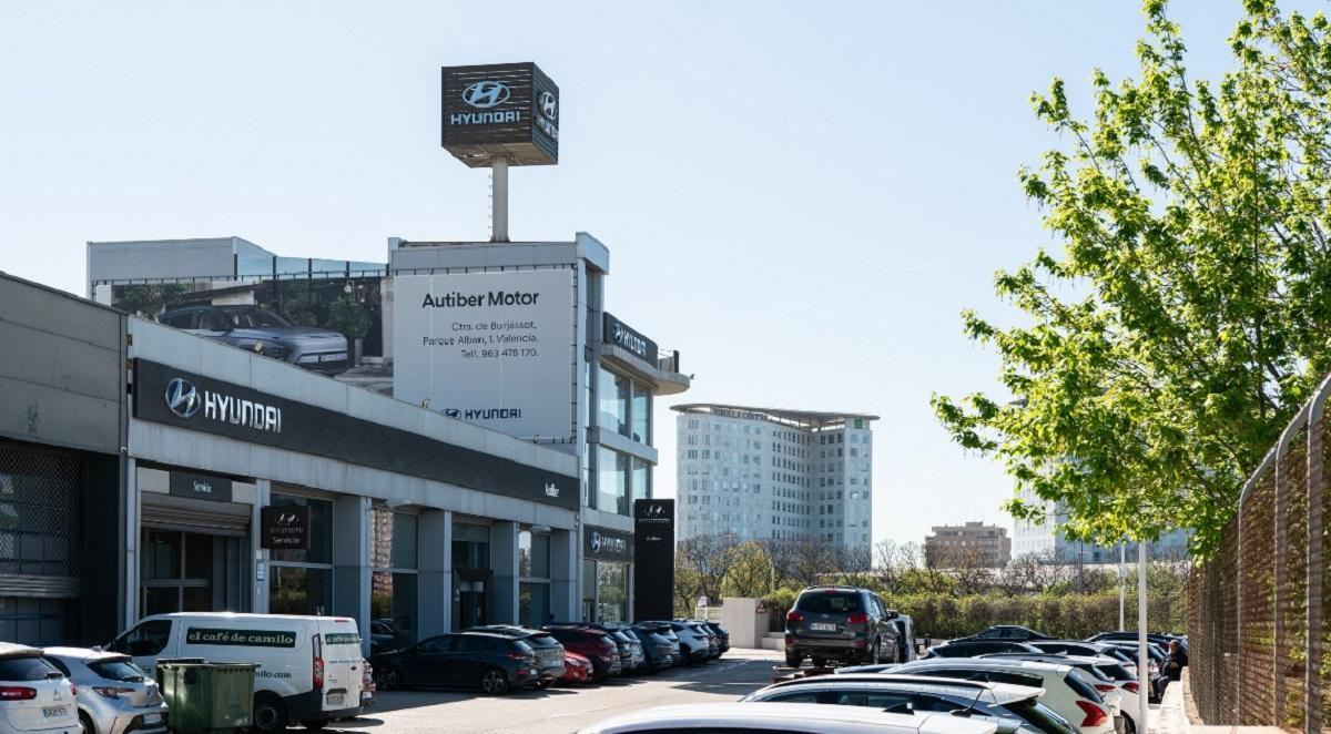 Las instalaciones de Autiber Motor, situadas en Parque Albán.