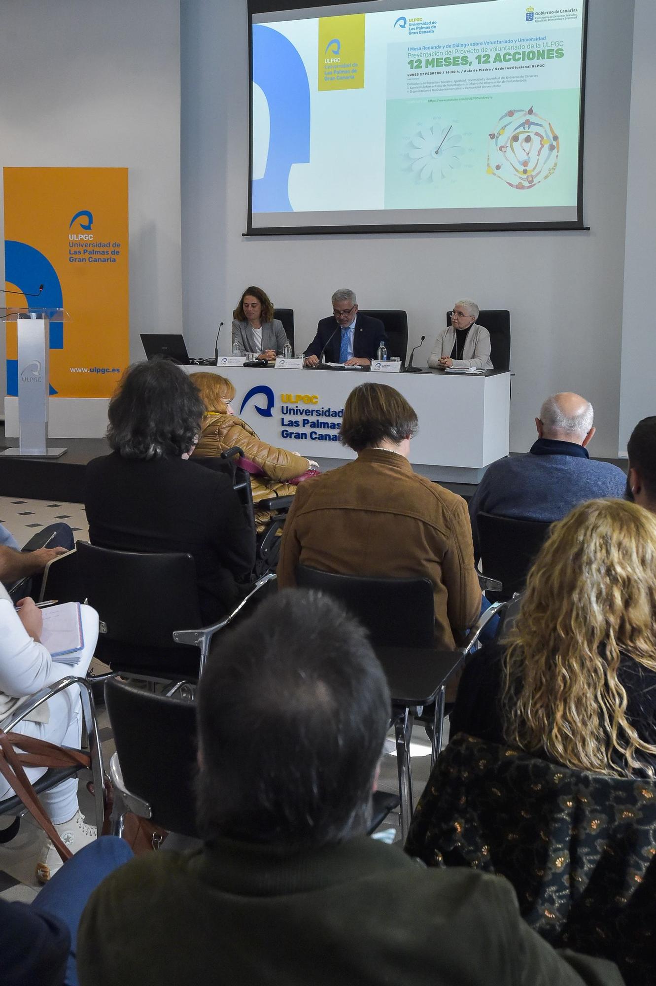 I Mesa redonda y de diálogo sobre Voluntariado y Universidad en la ULPGC