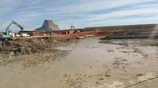 Puerto Blanco de Calp, desecado