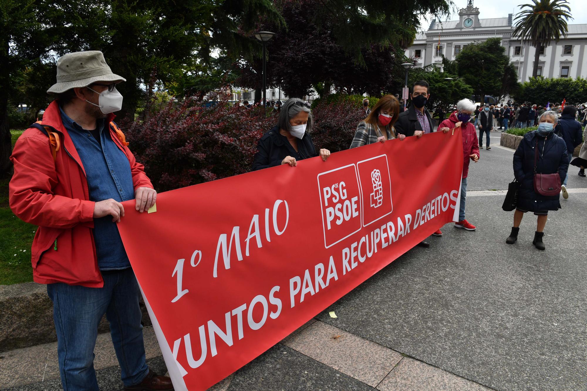 Manifestación del 1 de mayo en A Coruña