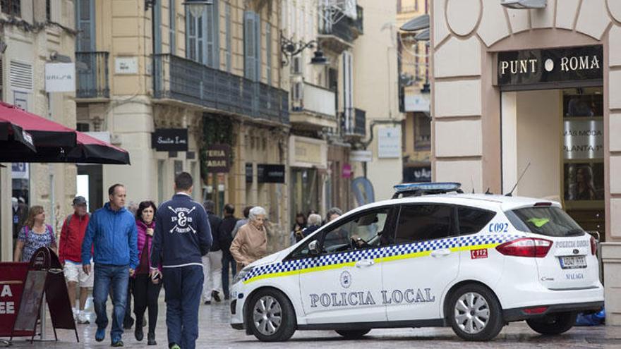 Una dotación de la Policía Local.