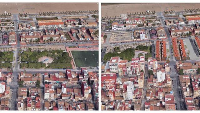 El Plan Especial del Cabanyal proyecta 741 viviendas a costa de jardines y dotaciones