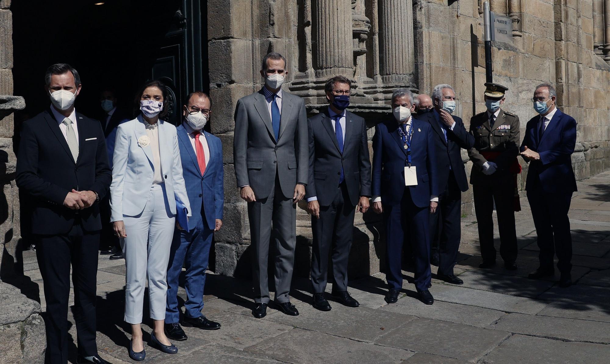 El Rey Felipe VI inaugura el I Congreso Mundial Xacobeo