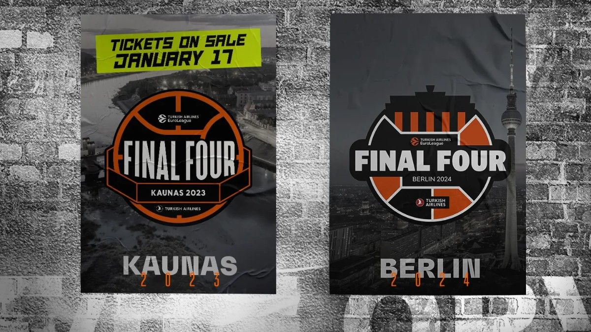Las próximas dos ediciones de la Final Four serán en Kaunas y Berlín