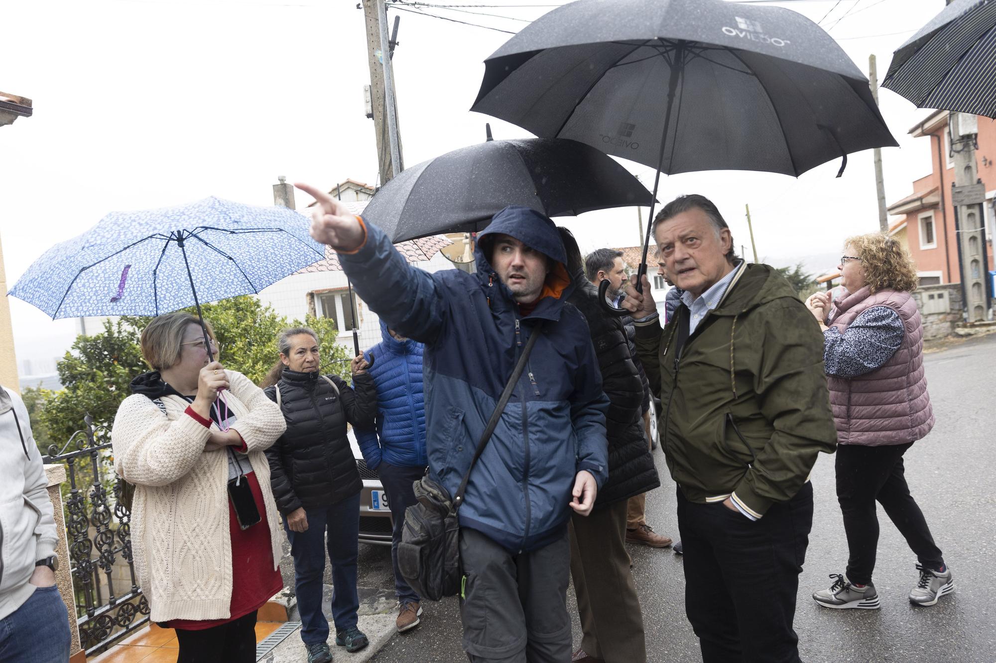 El Naranco, en Oviedo, devastado por las llamas