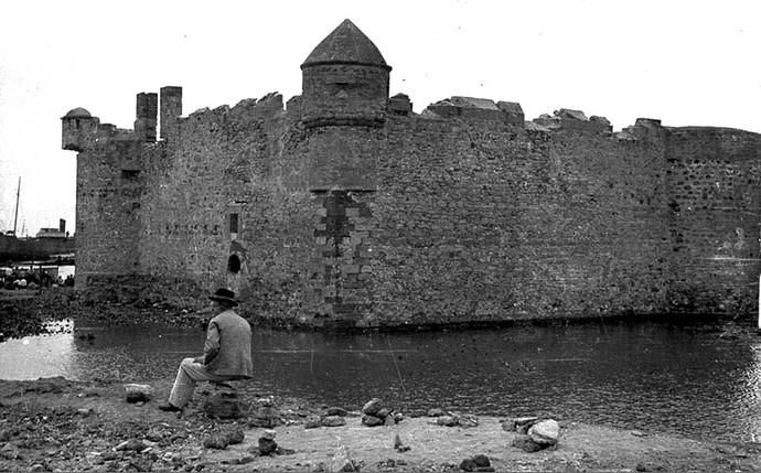 El Castillo de La Luz, en 1955