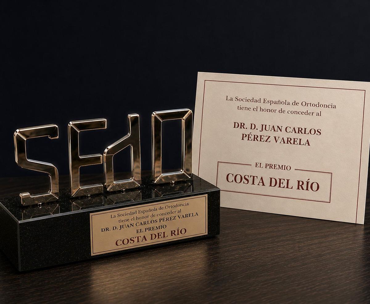 El Premio Costa del Río reconoce la excelencia profesional en ortodoncia a nivel nacional