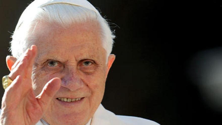 El Papa Benedicto XVI .