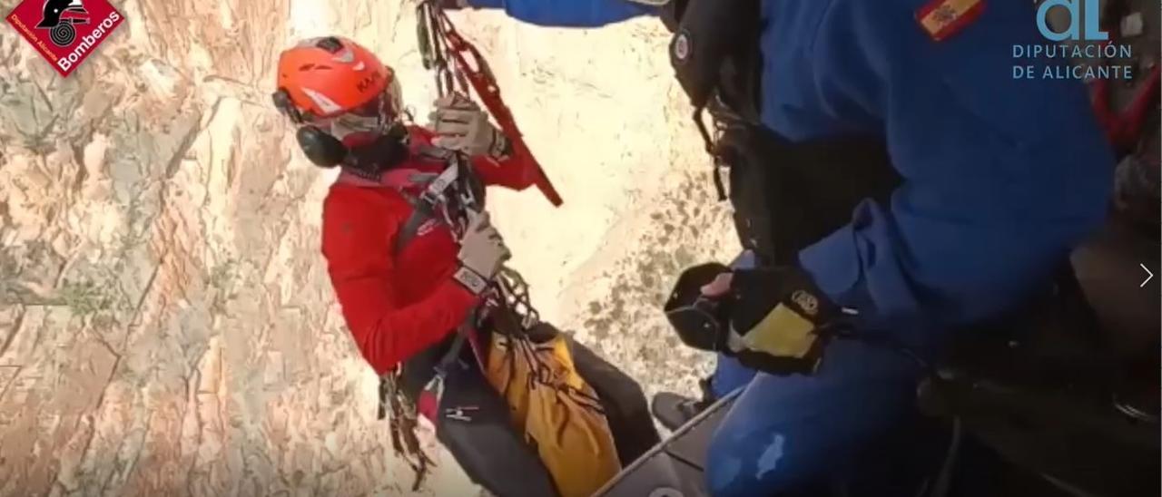 Rescatan a dos alpinistas en Redován