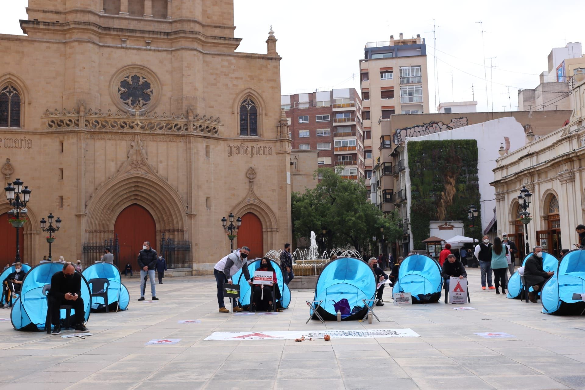 Acampada del ocio de Castelló