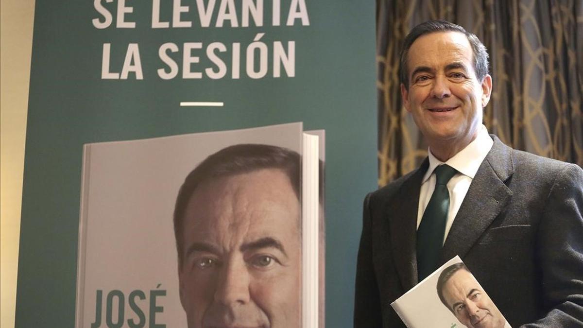 José Bono, durante la presentación de su libro.