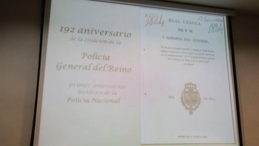 Actos por el aniversario de la Policia Nacional